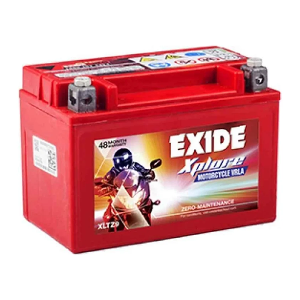 Exide Xplore XLTZ9 Battery - 2 Wheel