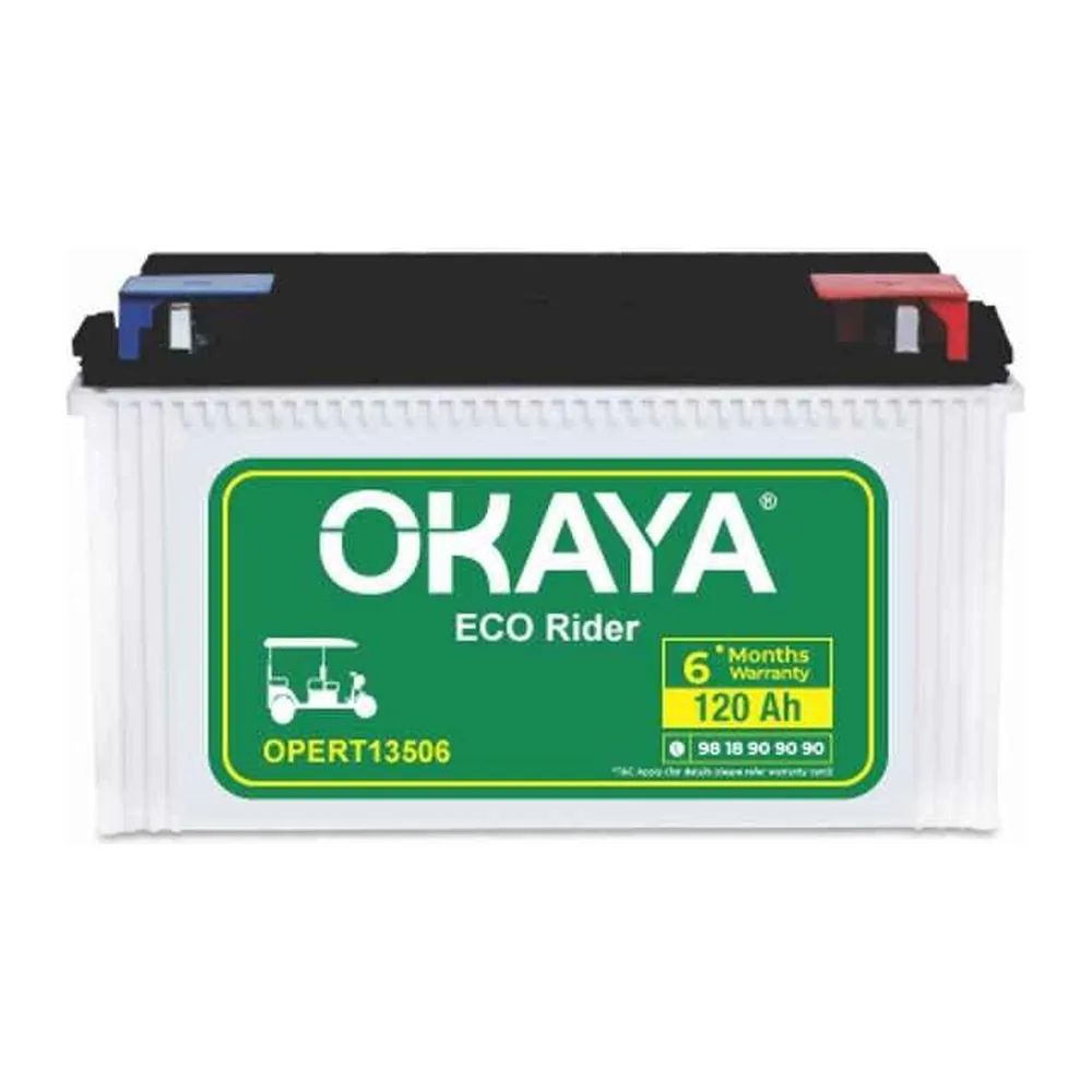 Okaya 120 AH Opert 13506 (6 Month)