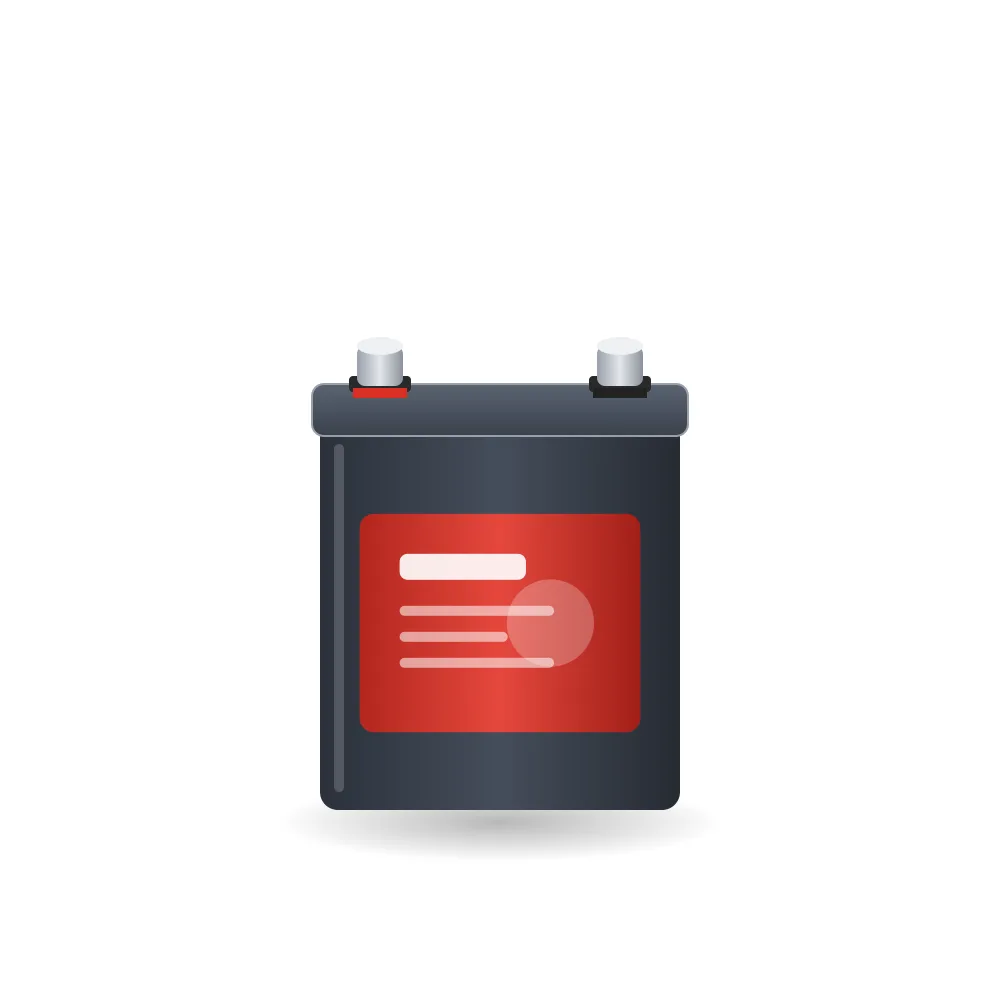Power Zone Bike Battery 4 L