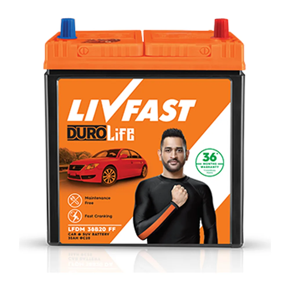 Livfast 35Ah Car Battery