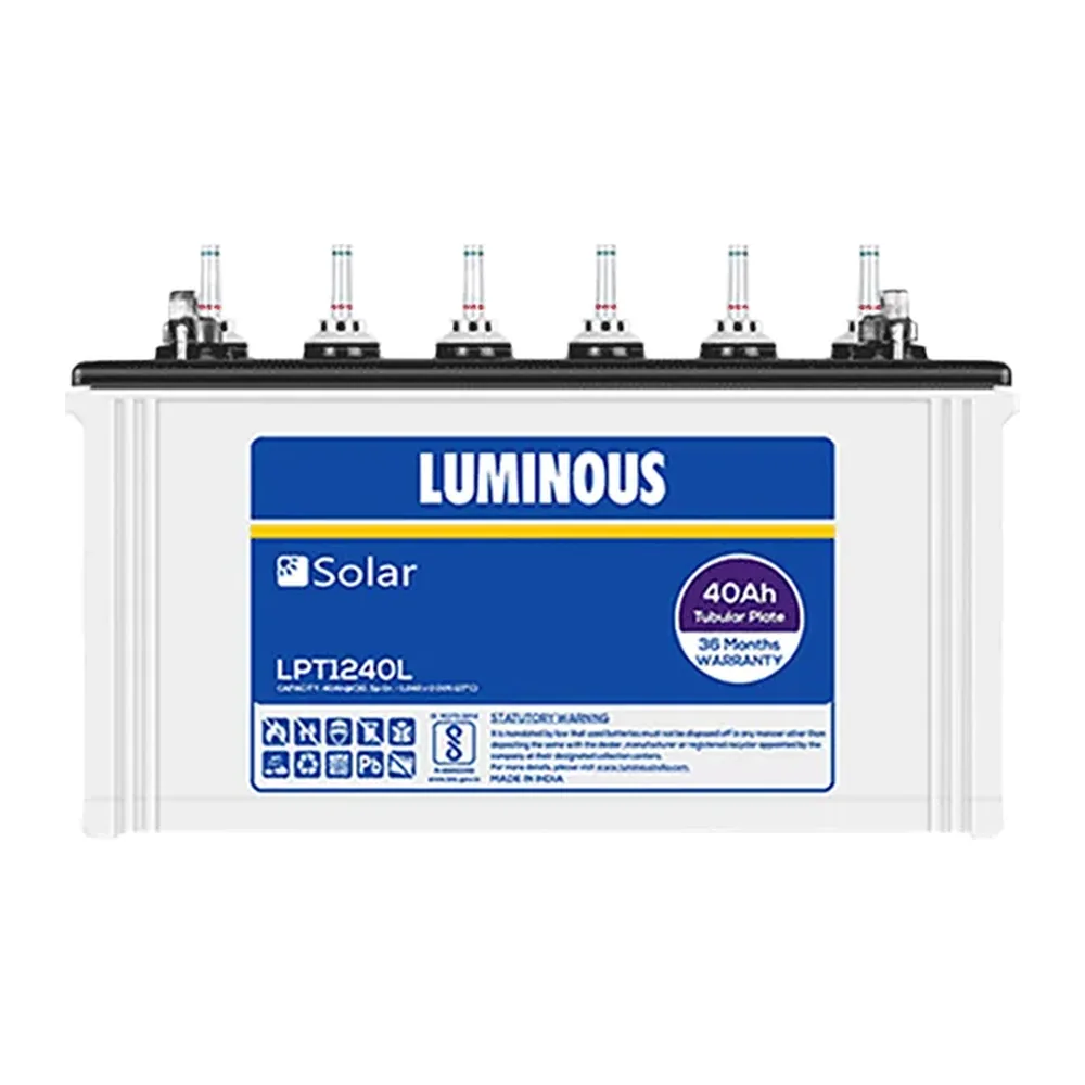 LUMINOUS SOLAR 40AH BATTERY | LPT 1240L