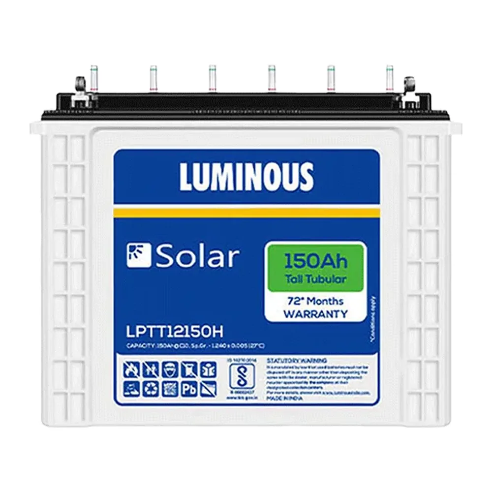 LUMINOUS SOLAR 150AH | LPT12150H