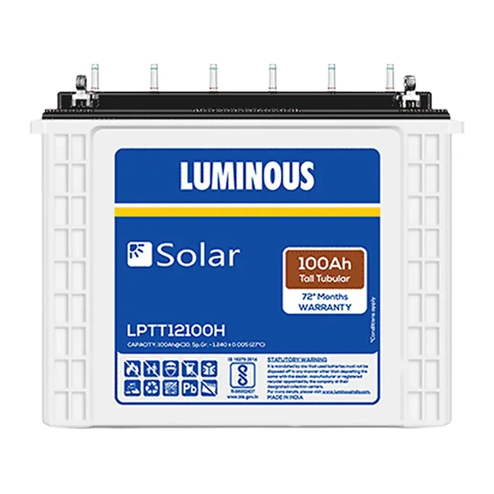 LUMINOUS SOLAR 100AH | LPT12100L
