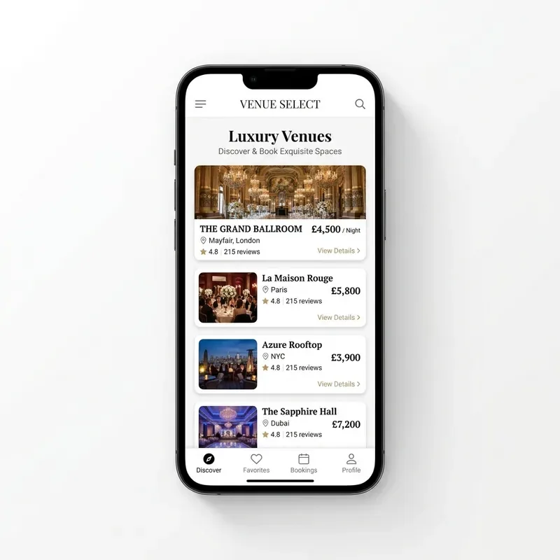 Venues & Availability